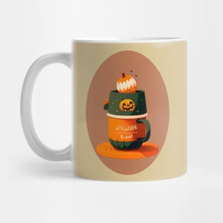 pumpkin spice Halloween coffe Mug